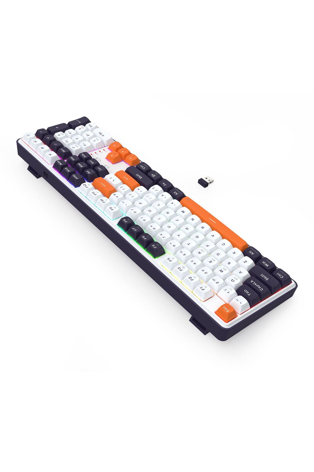 REDRAGON - K689WBO-RGB-PRO Wyvern 108K KB - white