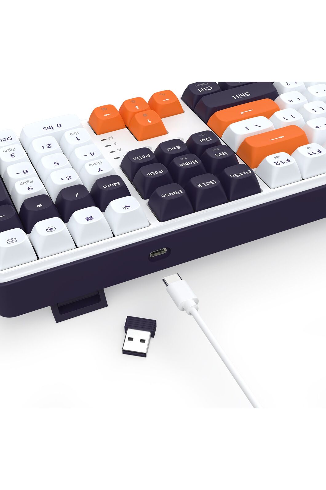 REDRAGON - K689WBO-RGB-PRO Wyvern 108K KB - white