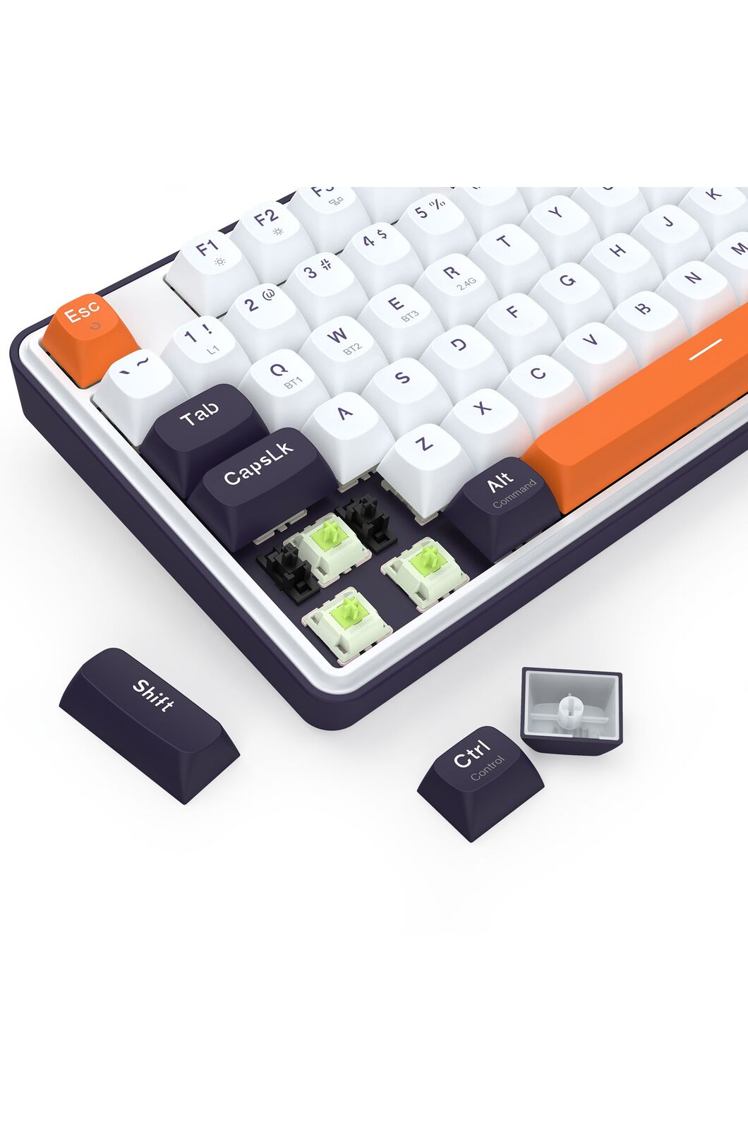 REDRAGON - K689WBO-RGB-PRO Wyvern 108K KB - white