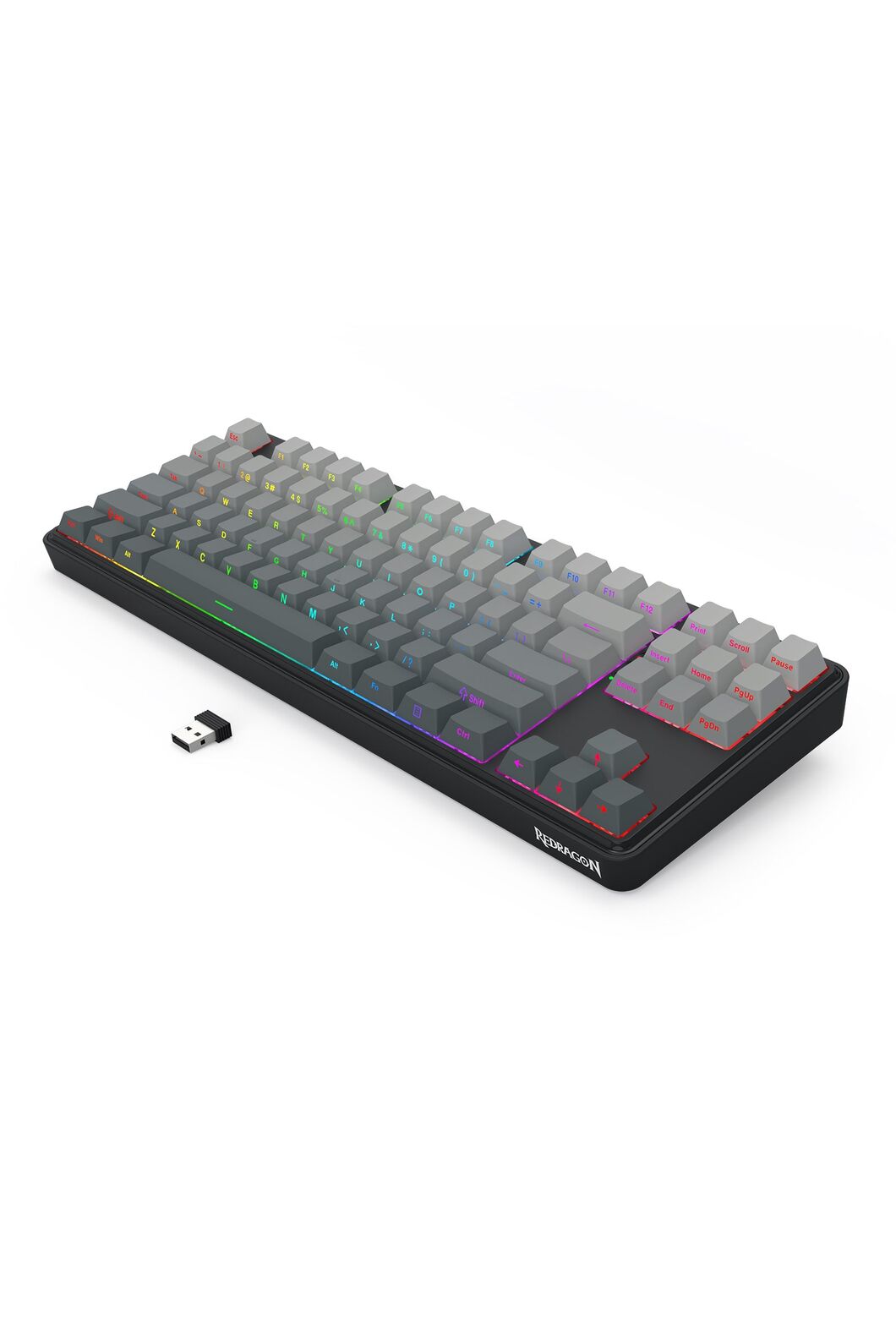 REDRAGON - K707SP-RGB-PRO S.Blade TKL KB - charcoal