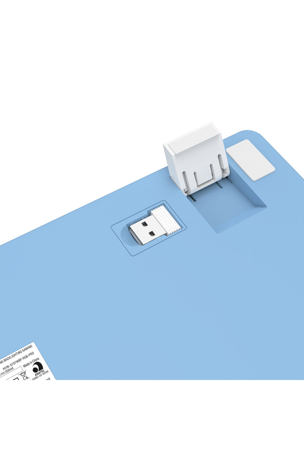 REDRAGON - K707WBP-RGB-PRO S.Blade TKL KB - purple