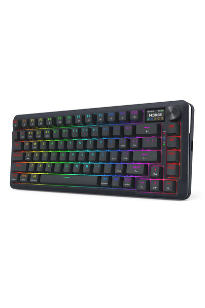 REDRAGON - K708RGB-PRO Fleact 75% LCD KB - black