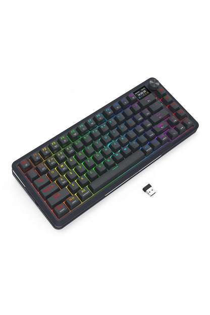 REDRAGON - K708RGB-PRO Fleact 75% LCD KB - black