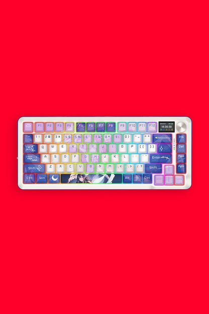REDRAGON - K708AK-RGB-PRO Fleact 75% KB - purple