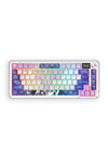 REDRAGON - Redragon K708AK-RGB Pro Fleact Purple 75% LCD Mechanical Keyboard - purple