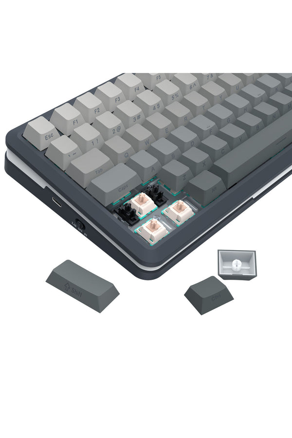 REDRAGON - K708GG-RGB-PRO Fleact 75% KB - charcoal