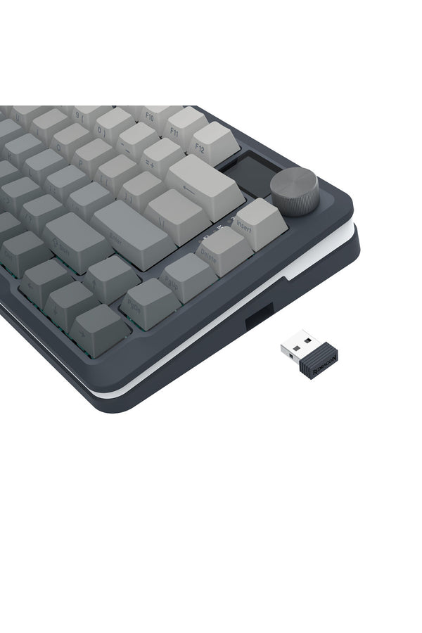 REDRAGON - K708GG-RGB-PRO Fleact 75% KB - charcoal