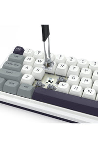 REDRAGON - Redragon K730WGP RGB Pro Draconic V2 Grey 60% Gasket Wireless Mechanical Keyboard - grey
