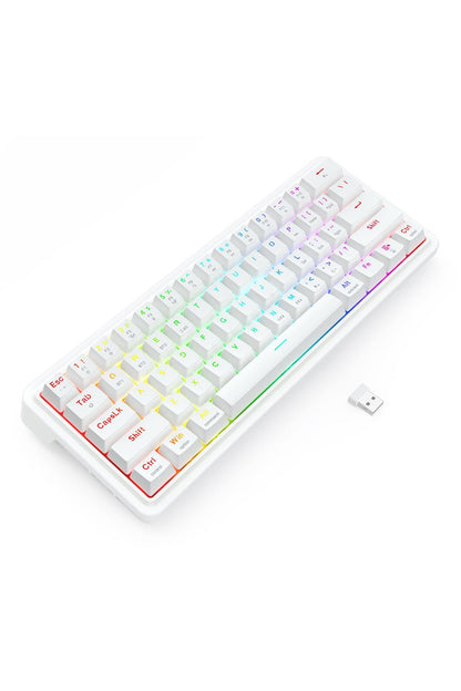 REDRAGON - K730W-RGB-PRO Draconic V2 KB - white