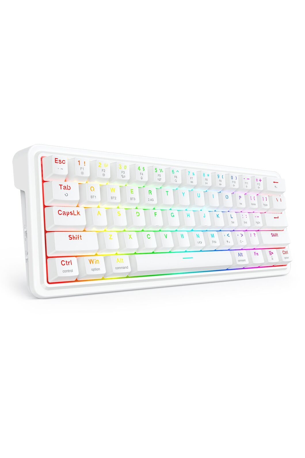 REDRAGON - K730W-RGB-PRO Draconic V2 KB - white