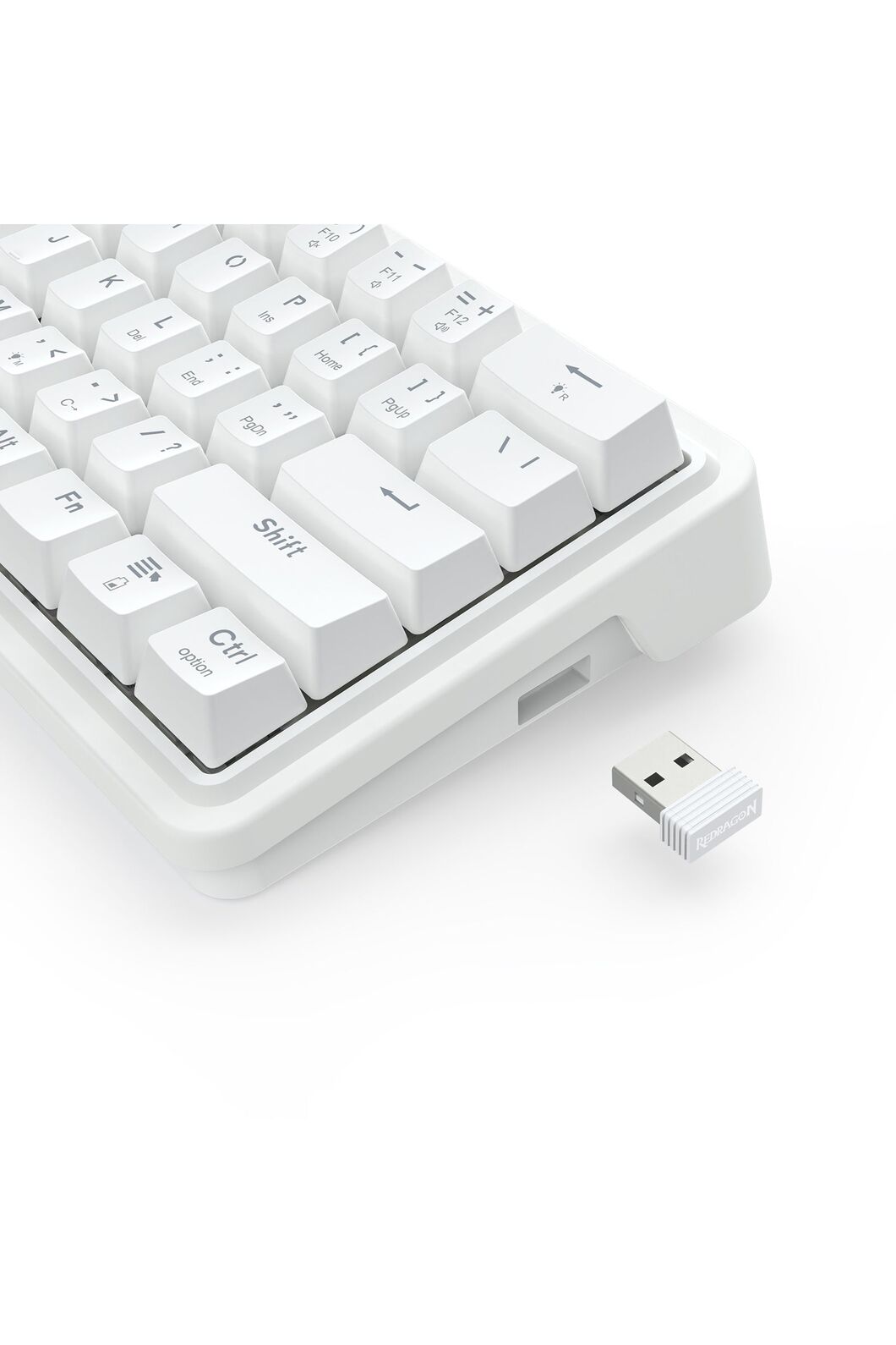 REDRAGON - K730W-RGB-PRO Draconic V2 KB - white