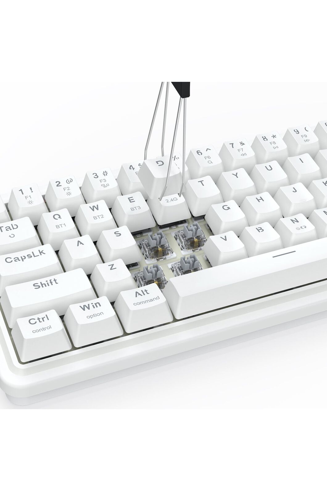 REDRAGON - K730W-RGB-PRO Draconic V2 KB - white