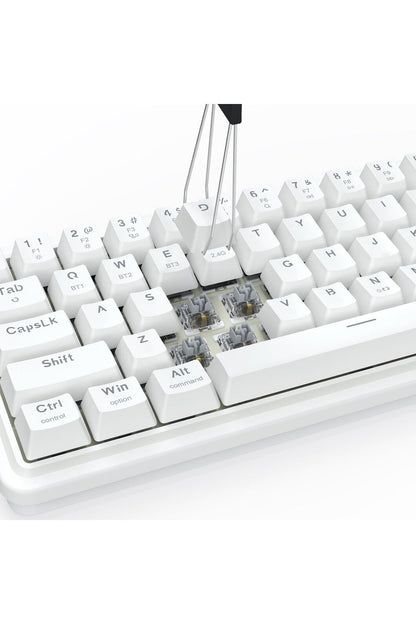 REDRAGON - K730W-RGB-PRO Draconic V2 KB - white