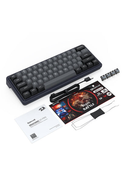 REDRAGON - K730GB-RGB-PRO Draconic V2 KB - black