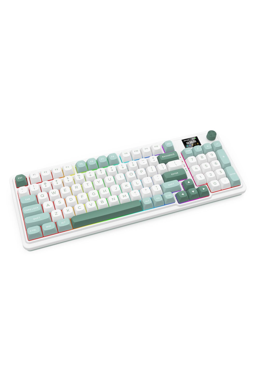 REDRAGON - K719WG-RGB-PRO Galatin Pro KB - green