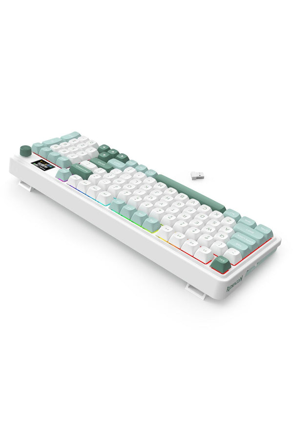 REDRAGON - K719WG-RGB-PRO Galatin Pro KB - green