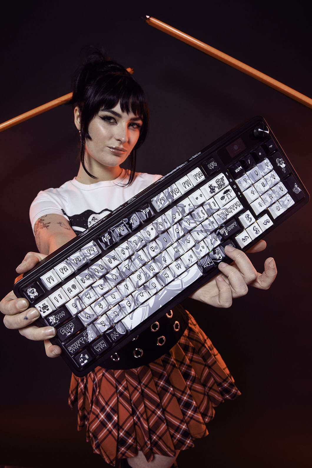 REDRAGON - K719GF-RGB-PRO Artemis Pro KB - grey