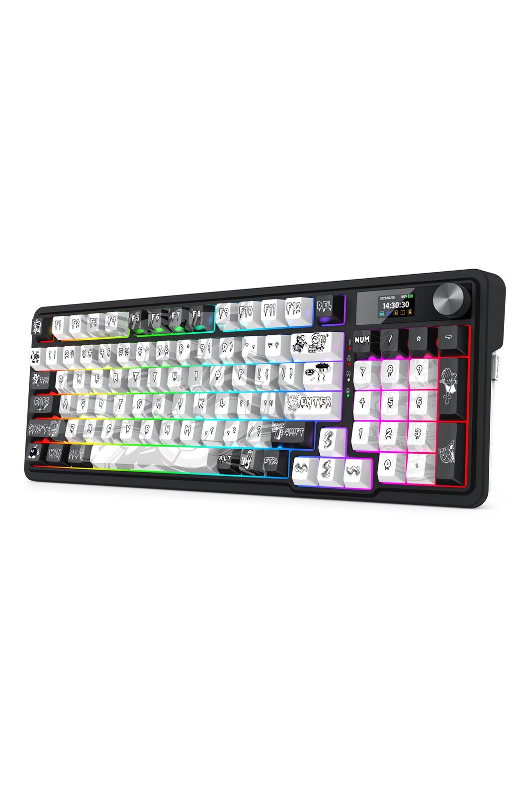 REDRAGON - K719GF-RGB-PRO Artemis Pro KB - grey