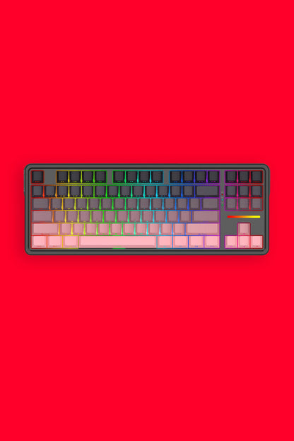 REDRAGON - K728SP-RGB-PRO Antonium Pro KB - pink