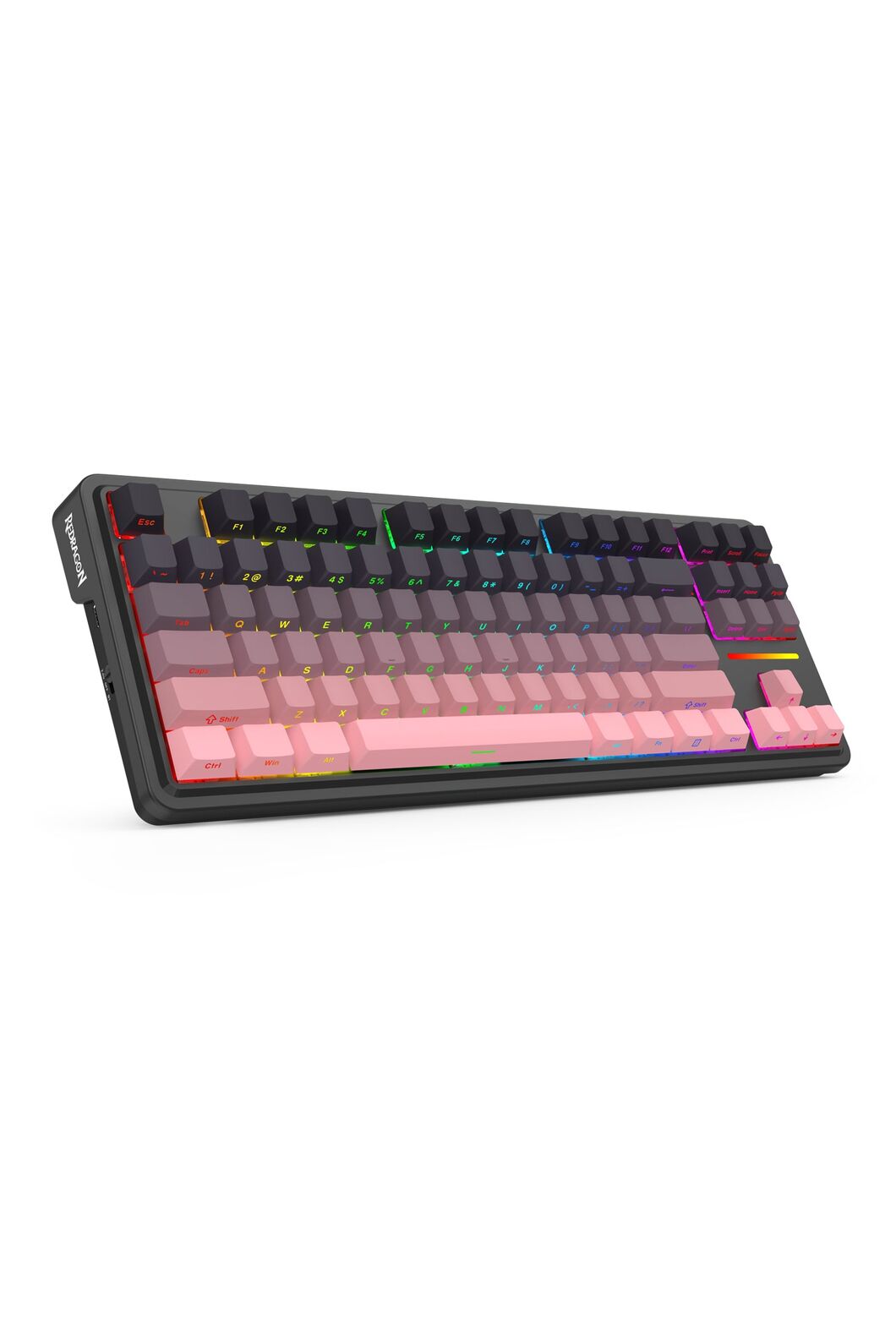 REDRAGON - K728SP-RGB-PRO Antonium Pro KB - pink