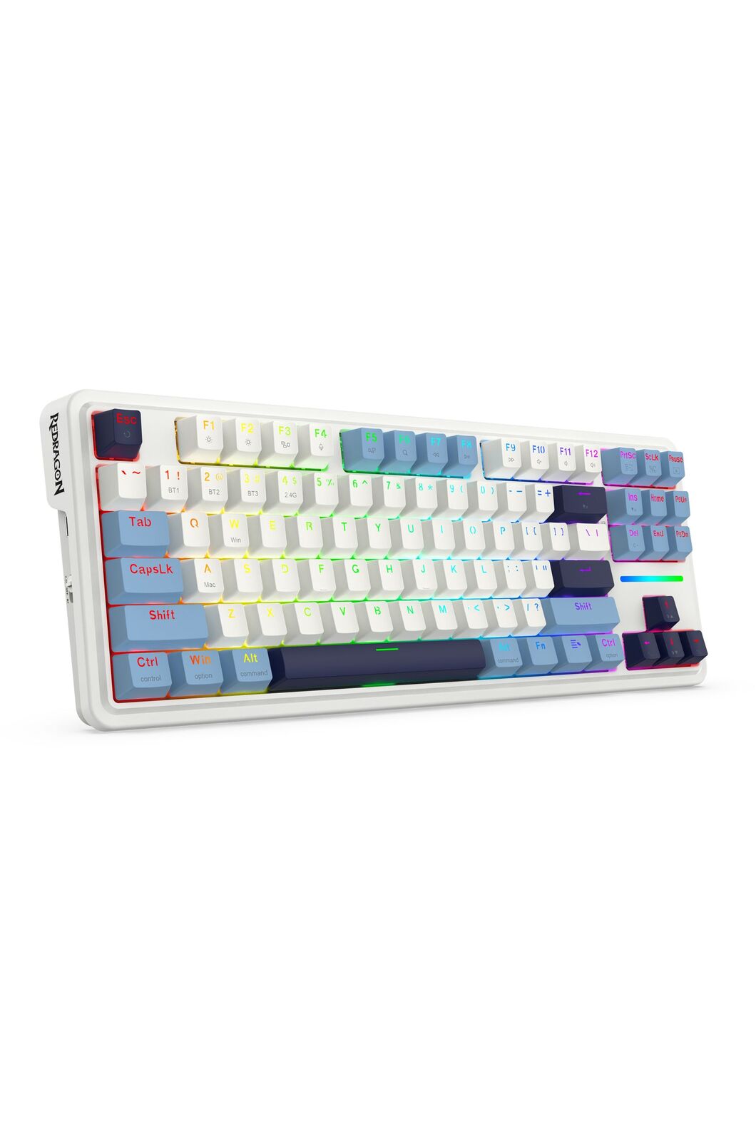 REDRAGON - K728WBB-RGB-PRO AntoniumPro KB - white