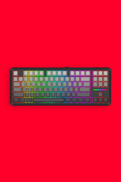 REDRAGON - K734SP-RGB-PRO WildslashTKL KB - charcoal