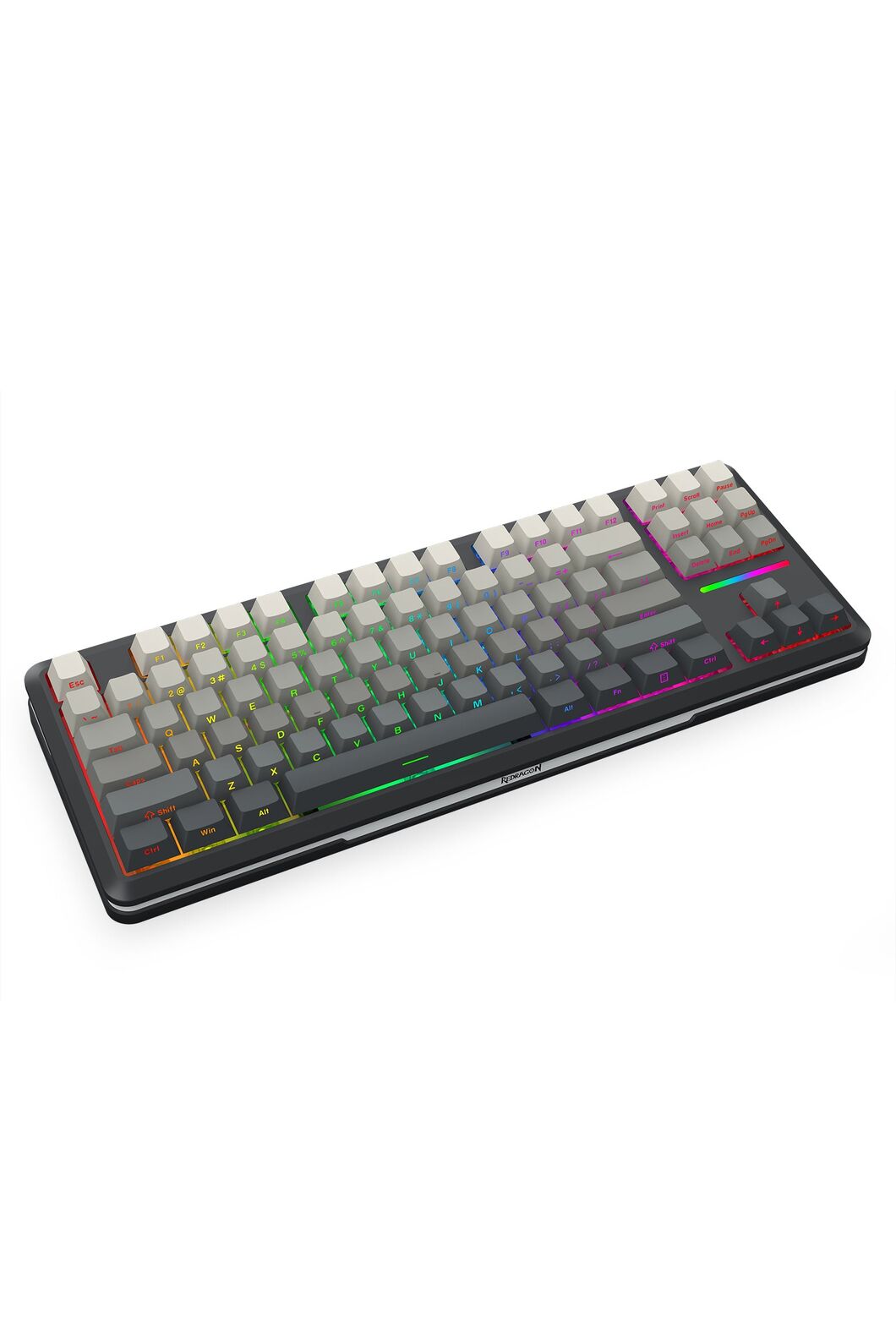 REDRAGON - K734SP-RGB-PRO WildslashTKL KB - charcoal