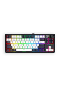 REDRAGON - K746WB-RGB-PRO WildslashLCD KB - black