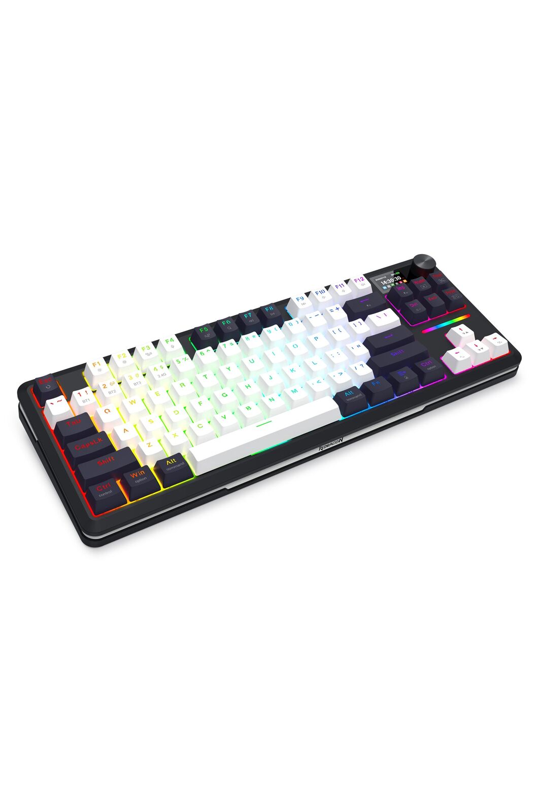 REDRAGON - K746WB-RGB-PRO WildslashLCD KB - black