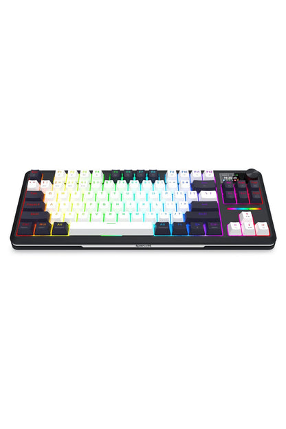 REDRAGON - K746WB-RGB-PRO WildslashLCD KB - black