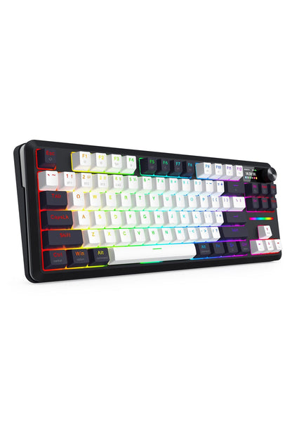 REDRAGON - K746WB-RGB-PRO WildslashLCD KB - black