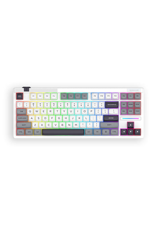 REDRAGON - K729WGB-RGB-PRO OTIM ProTKL KB - white