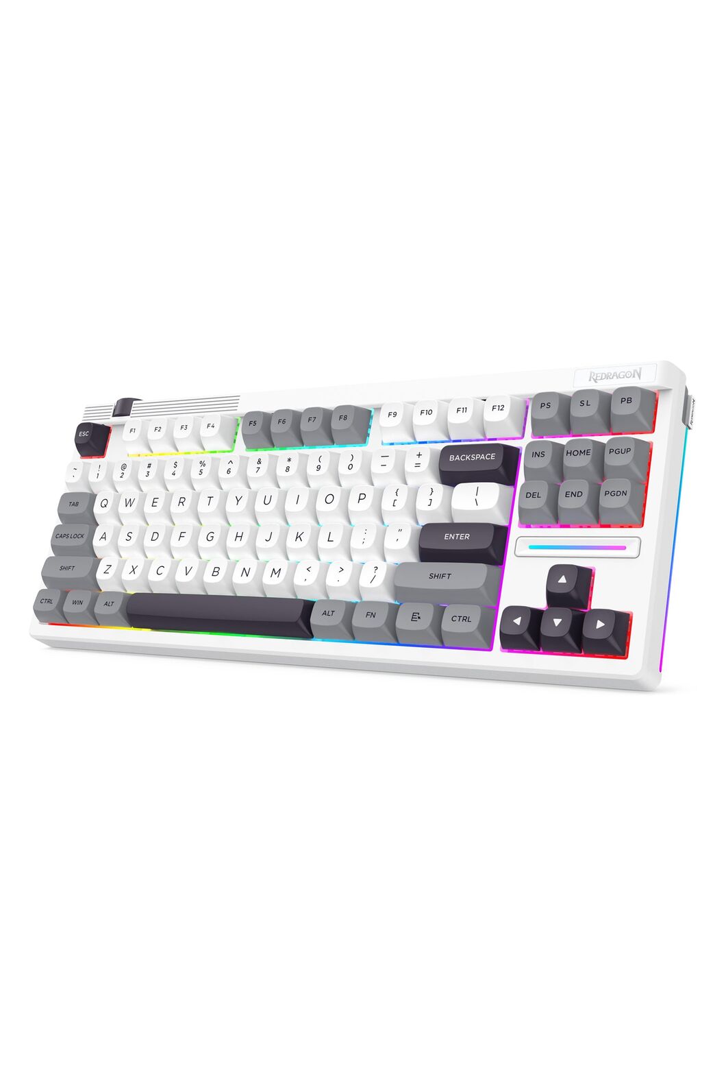 REDRAGON - K729WGB-RGB-PRO OTIM ProTKL KB - white
