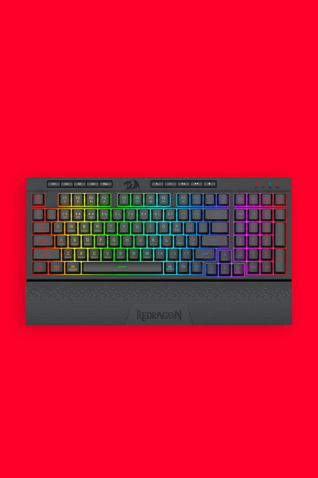 REDRAGON - K515RGB-PRO Shiva PRO 98K KB - black