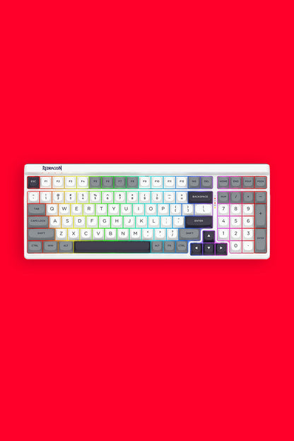 REDRAGON - K656WGB-RGB-PRO Garen Pro KB - white