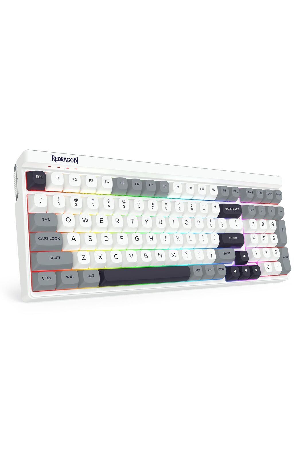 REDRAGON - K656WGB-RGB-PRO Garen Pro KB - white