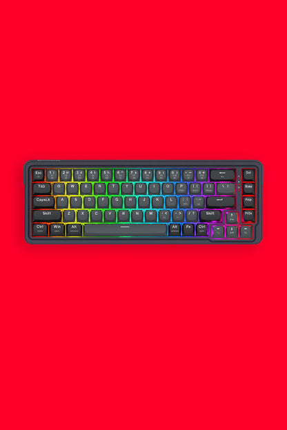 REDRAGON - K709GB-RGB-M 68% UltraMag KB - black