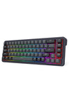 REDRAGON - Redragon K709GB RGB M 68% UltraMag Rapid Trigger Magnetic Keyboard - black