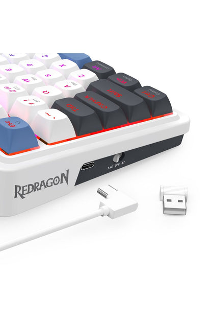 REDRAGON - K719WGB-RGB-PRO Artemis Pro KB - white