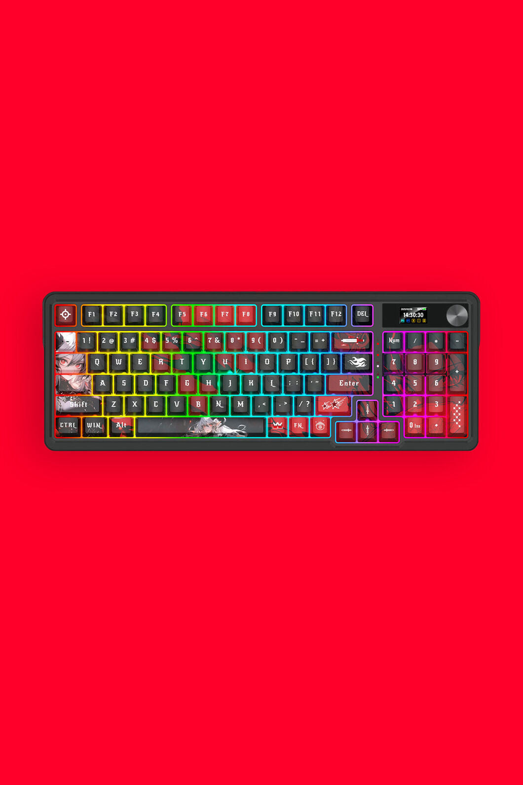 REDRAGON - K719WGB-RGB-PRO Artemis Pro KB - black
