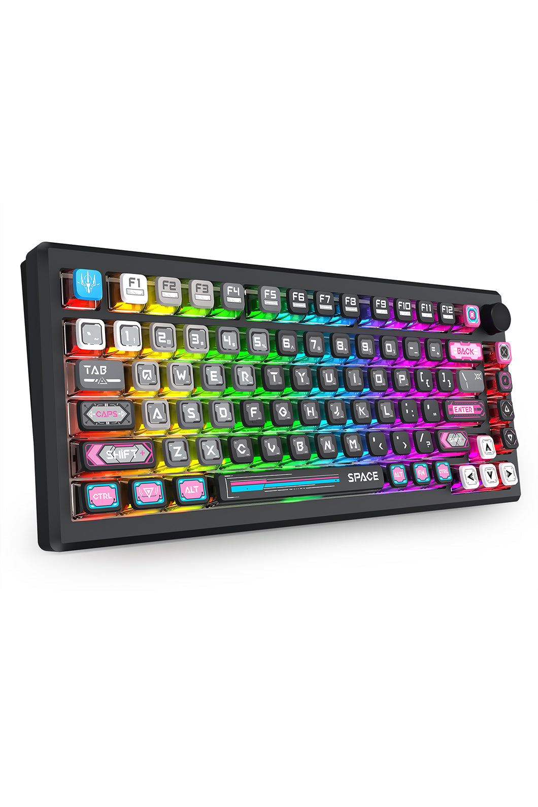 Redragon K732MC RGB Pro Uranus Pro Black TKL Aluminium Gasket