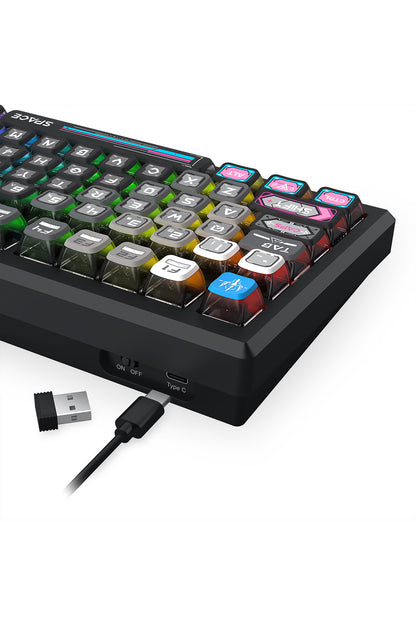 REDRAGON - K732MC-RGB-PRO Uranus Pro KB - black