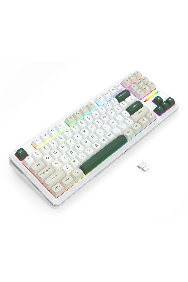 REDRAGON - K734WCG-RGB-PRO Wildslash KB - white