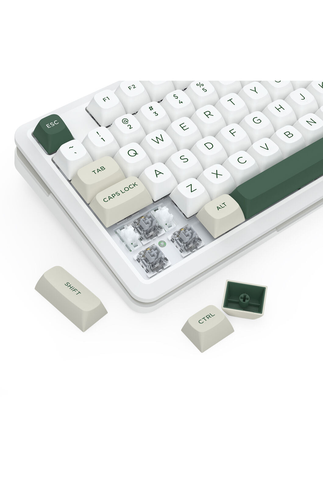 REDRAGON - K734WCG-RGB-PRO Wildslash KB - white