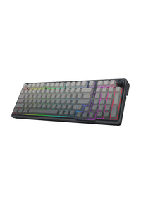 REDRAGON - Redragon K686SP RGB Pro EISA Grey 98+1 Gasket Wireless Mechanical Keyboard - grey