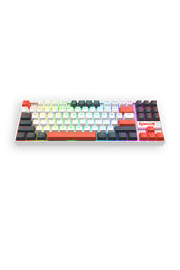 REDRAGON - Redragon K552WLR-RGB Kumara Wired Wired Mechanical Keyboard-White/Orange - white-orange