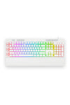 REDRAGON - Redragon K512W Shiva RGB Backlit Full Size Wired Membrane Gamin Keyboard (White) - white