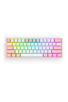 REDRAGON - K617-RGB Fizz 61Key Wired KB-White/Pink - white-pink
