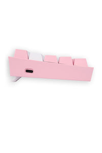 REDRAGON - K617-RGB Fizz 61Key Wired KB-White/Pink - white-pink