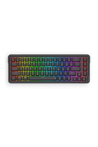 REDRAGON - Redragon K709 NOVA Black 65% Gasket Wired RGB Mechanical Gaming Keyboard - black
